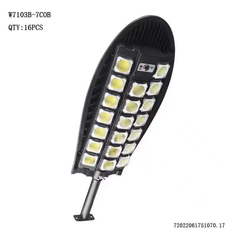 Ηλιακός προβολέας LED με αισθητήρα κίνησης – W7103B-7COB – 175107 Κωδικός: 175107