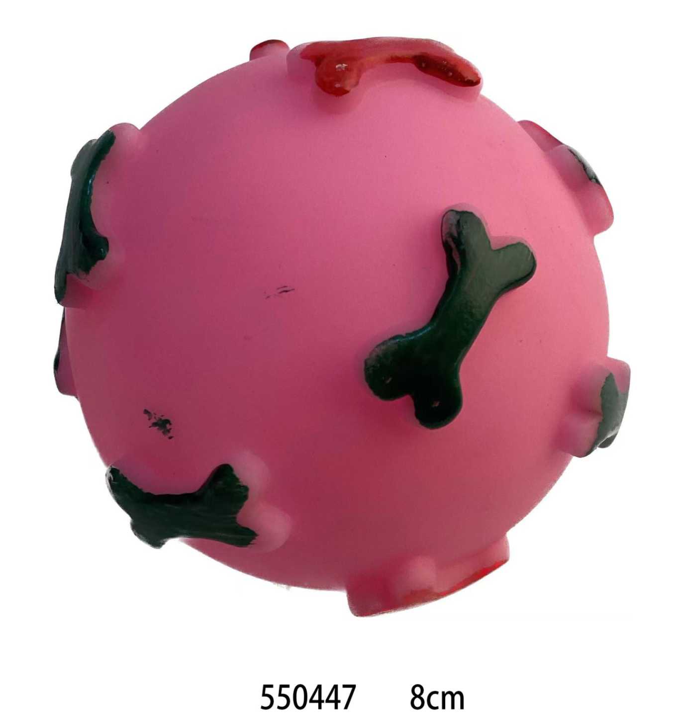 Παιχνίδι σκύλου μπάλα πλαστική – 8cm – 550447 Κωδικός: 550447