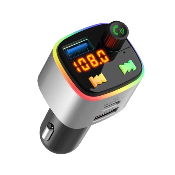 Car Transmitter with USB port - MP3 Player - P1 PD/USB/Bluetooth - 004772