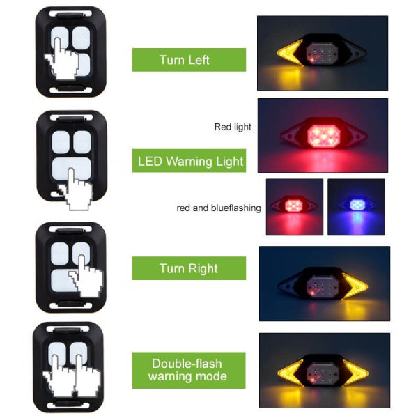 Wireless Flash & Bike Lantern -Scouter - SJ -6700 - 650172 - Image 4