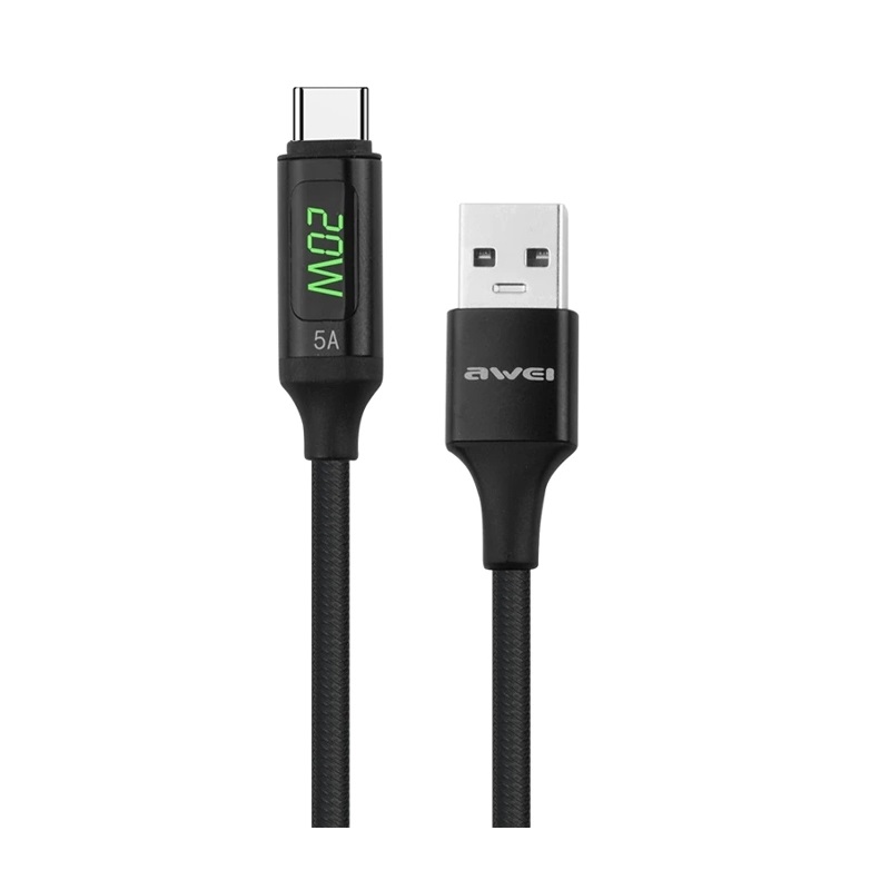Καλώδιο φόρτισης & data – USB TypeC – CL-123T – Fast Charge – Awei – 887912 Κωδικός: 887912