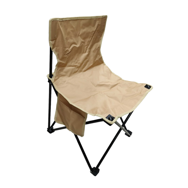 Foldable Camping Chair - 1001L - 270768 - Beige