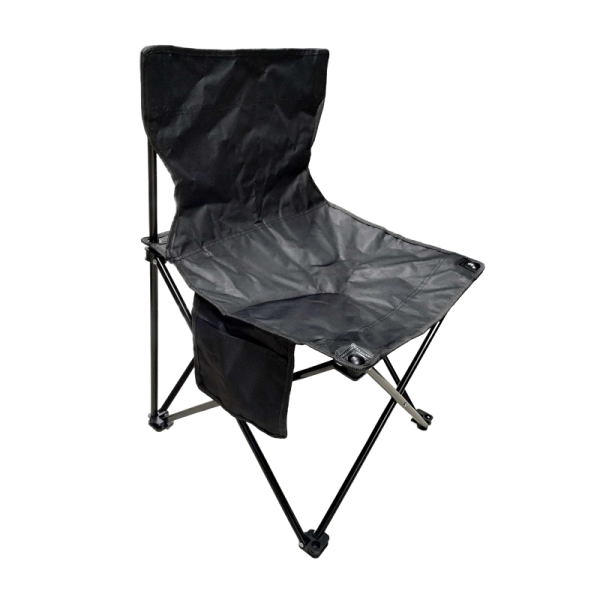 Foldable Camping Chair - 1001L - 270768 - Black