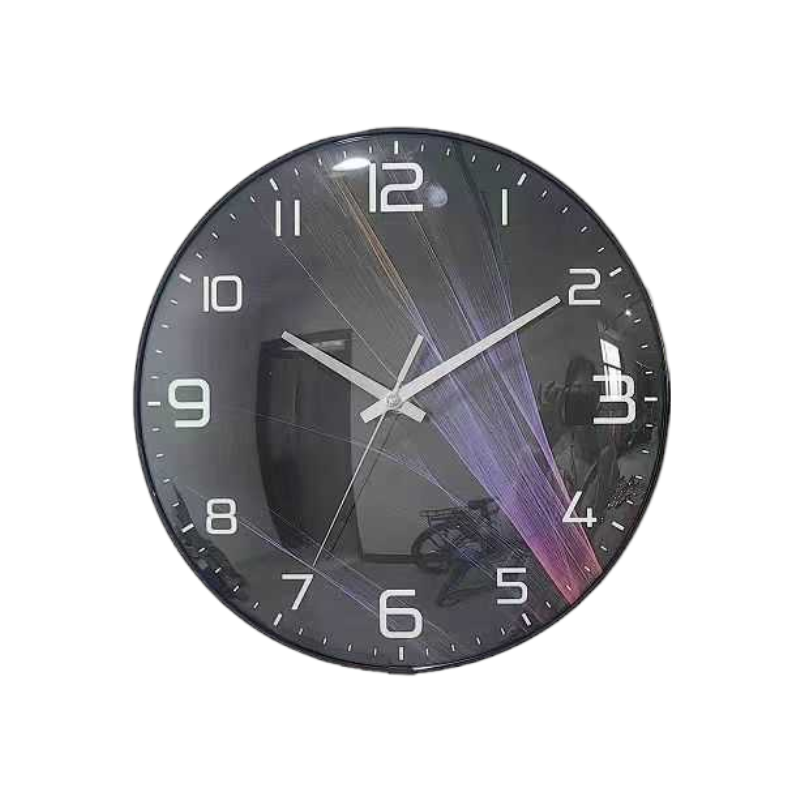 Ρολόι τοίχου – FHS-B625-13 – 505039 – Black/Purple Κωδικός: 505039_pu