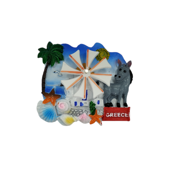 Souvenir Magnetic Magnet - Set 12pcs - Resin Magnet - 678190