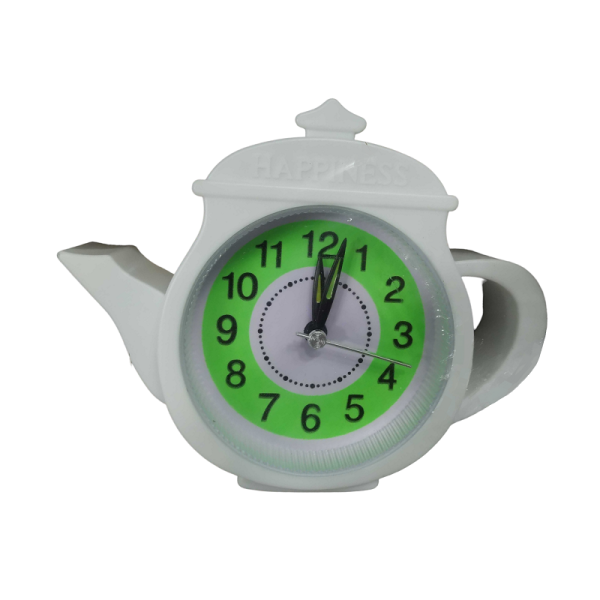 Table Clock - Alarm Clock - HA -668Y - 866680 - White