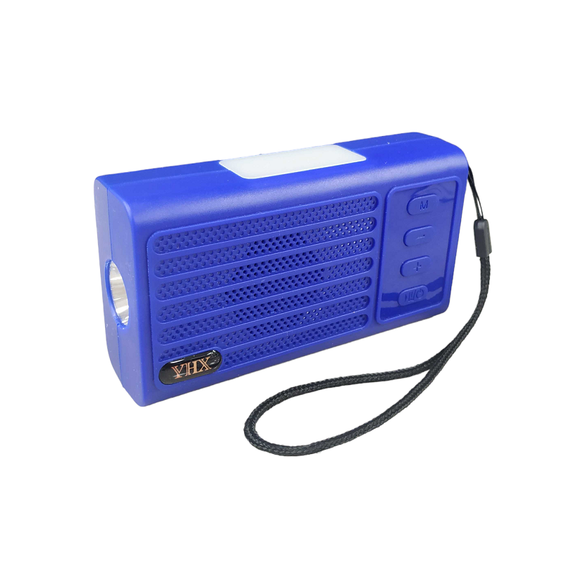 Ασύρματο ηχείο Bluetooth με ηλιακό πάνελ – YHX-07 – 040070 – Blue Κωδικός: 040070_bl