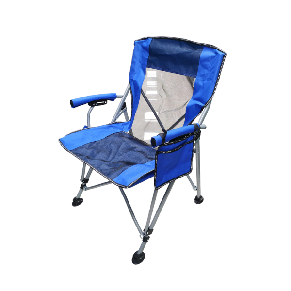 Foldable Camping Chair - 1337 - 100021 - Blue