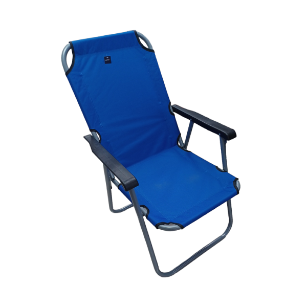 Foldable Camping Chair - 1257 - 100045 - Blue