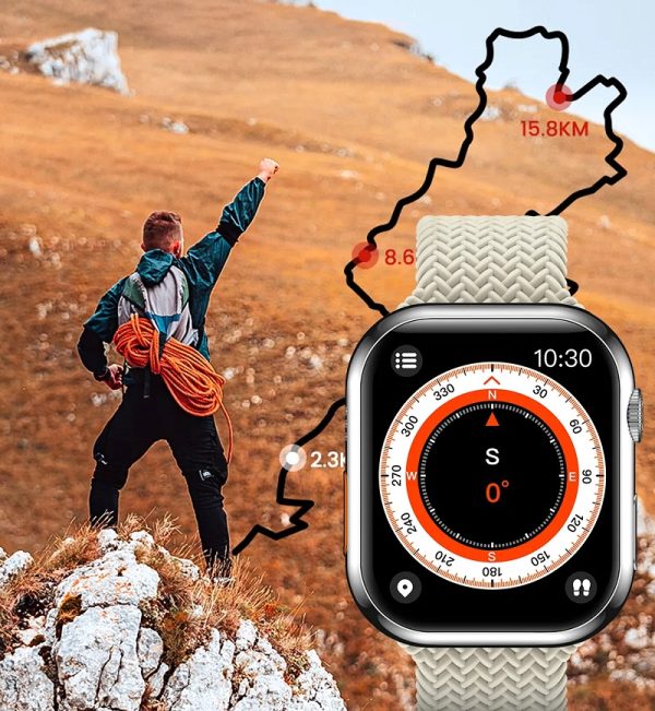 Σετ Smartwatch με 2 λουράκια - Z81 Pro Max - 880372 - Colorful - Image 5
