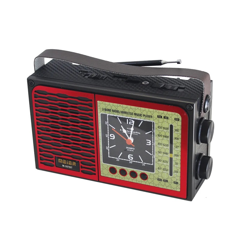 Επαναφορτιζόμενο ραδιόφωνο – M557-BT – 005577 – Red Κωδικός: 005577_r