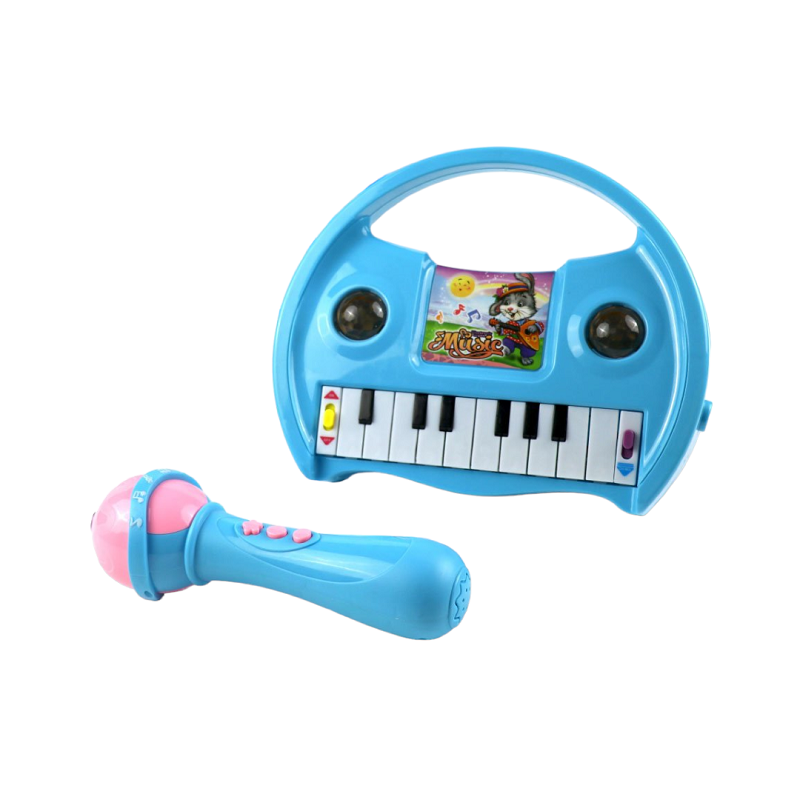 Παιδικό πιάνο με μικρόφωνο – 221 – 161264 – Blue Κωδικός: 161264_bl