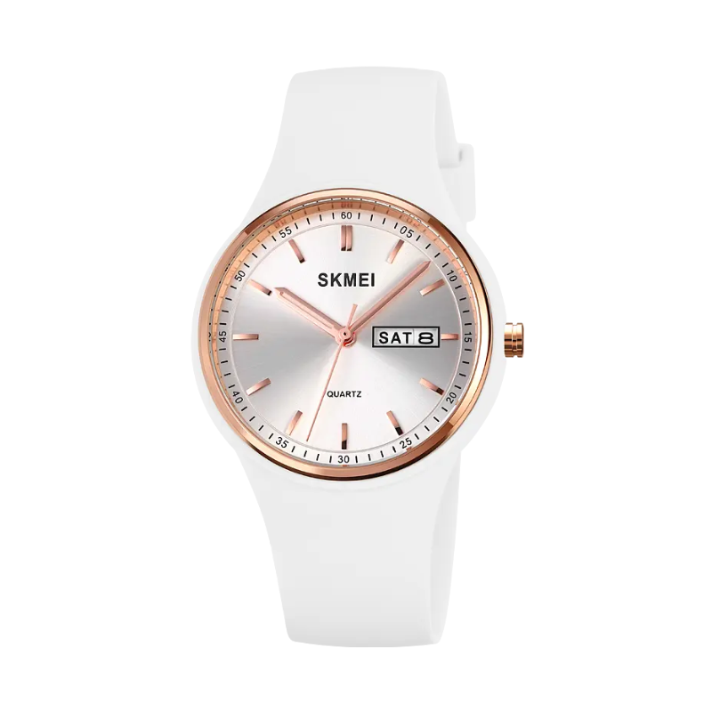 Αναλογικό ρολόι χειρός – Skmei – 2057 – White Κωδικός: 220570_w