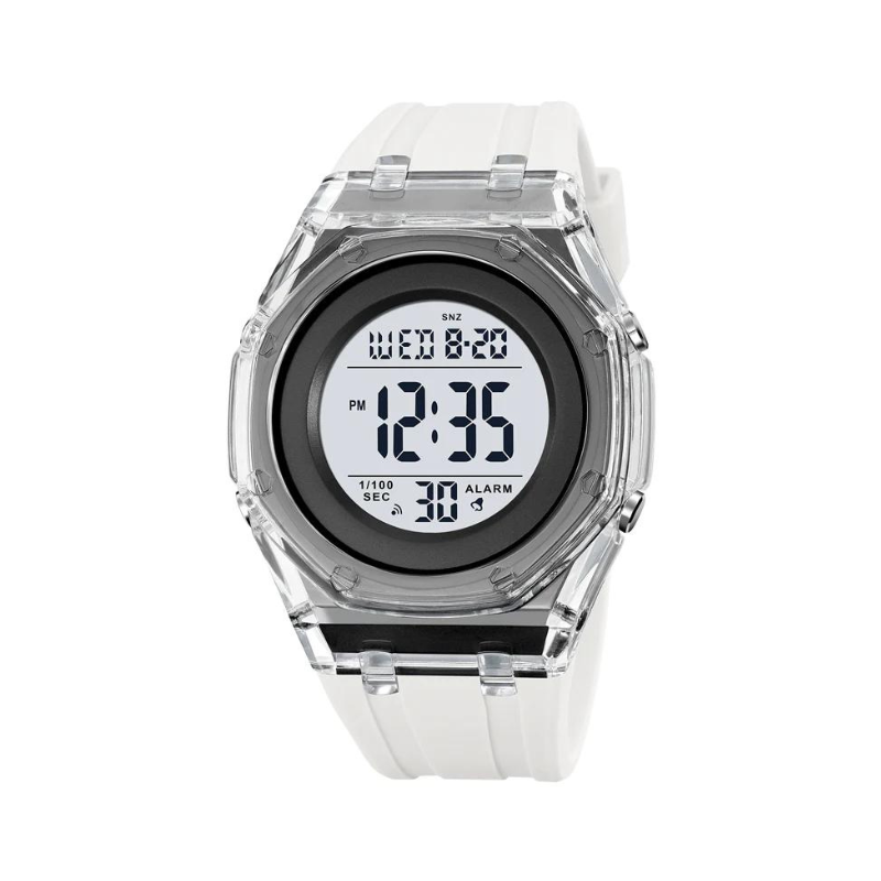 Ψηφιακό ρολόι χειρός – Skmei – 2063 – White Κωδικός: 220631_w