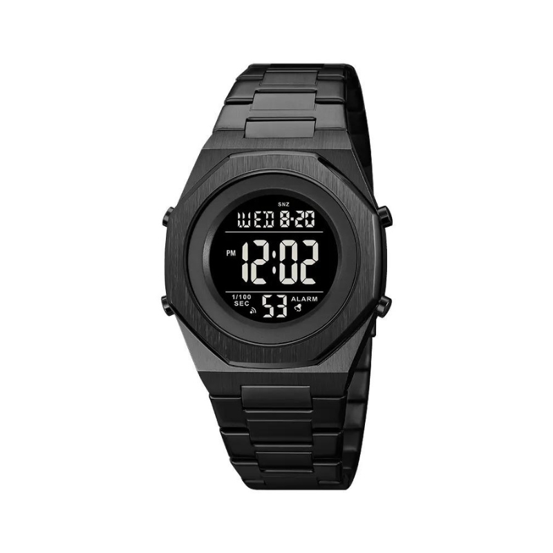 Ψηφιακό ρολόι χειρός – Skmei – 2066 – Black Κωδικός: 220662_b