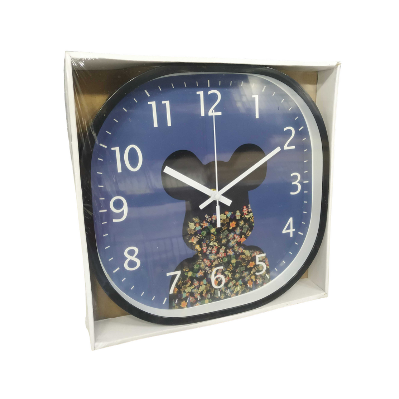 Παιδικό ρολόι τοίχου – XH-F2016 – 120162 – Blue Κωδικός: 120162_bl