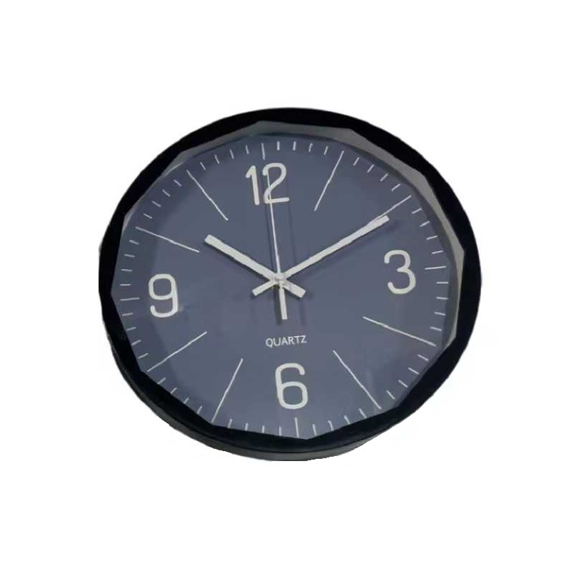 Ρολόι τοίχου – XH-B3005 – 30cm – 130055 – Black/Blue Κωδικός: 130055_bbl