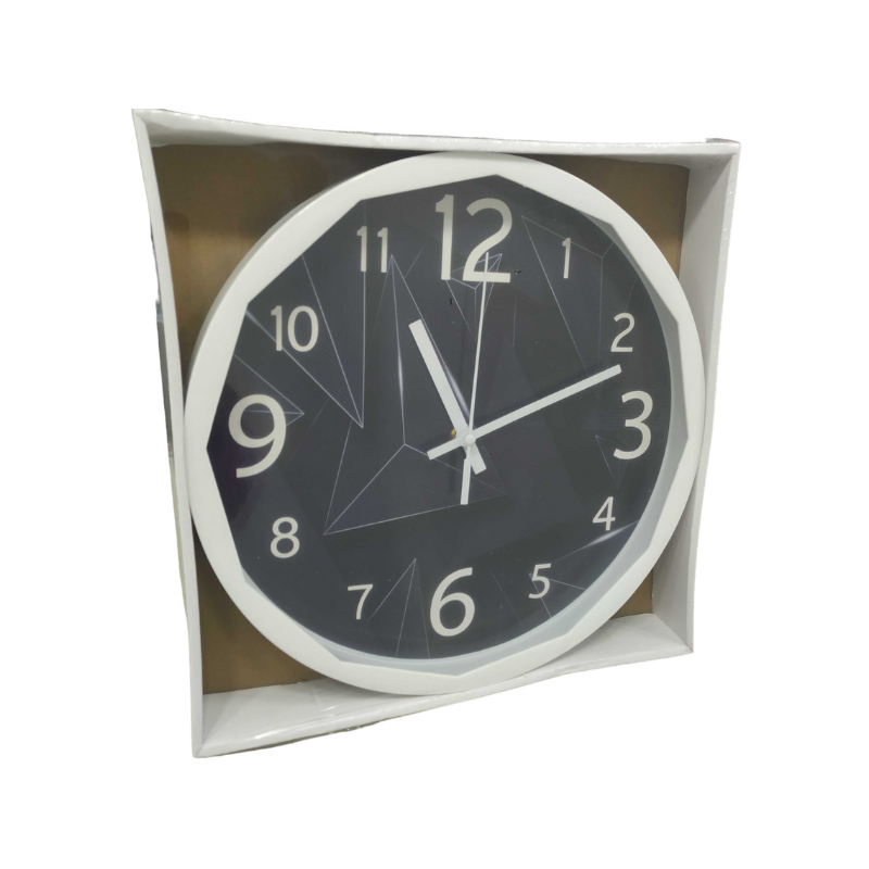 Ρολόι τοίχου – XH-B3017-1 – 30cm – 301714 – White Κωδικός: 301714_w