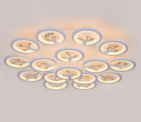 Φωτιστικό οροφής LED - Πλαφονιέρα με Dimmer - 5156-15WH - 943734 - Image 5