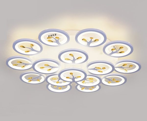 Φωτιστικό οροφής LED - Πλαφονιέρα με Dimmer - 5156-15WH - 943734 - Image 4