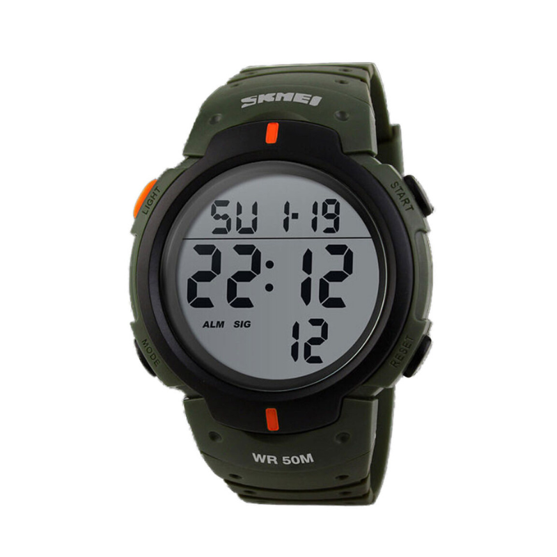 Ψηφιακό ρολόι χειρός – Skmei – 1068 – Army Green Κωδικός: 216016_ArmyGreen