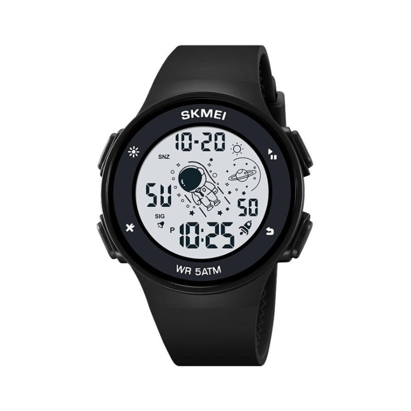 Ψηφιακό ρολόι χειρός – Skmei – 2068 – Black/White Κωδικός: 220686_bw