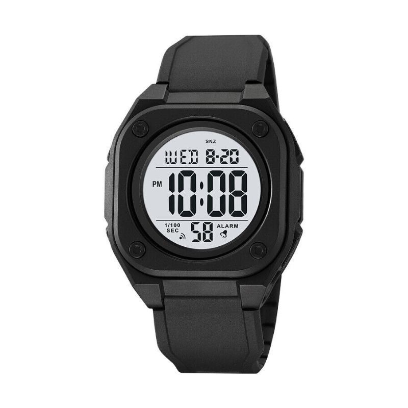 Ψηφιακό ρολόι χειρός – Skmei – 2160 – Black/White Κωδικός: 221607_bw