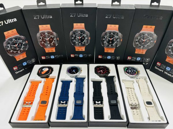 Σετ Smartwatch με 2 λουράκια - Z7 Ultra - 065219 - Grey - Image 4