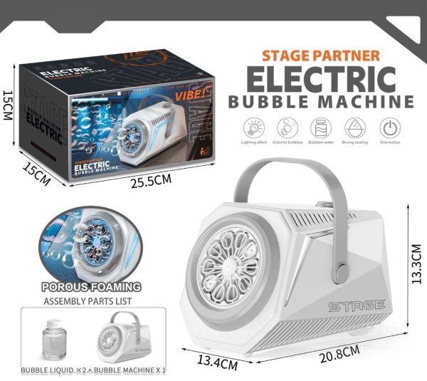 Ηλεκτρονική συσκευή για σαπουνόφουσκες - 90ml-AA - P142 - 215494 - Image 2