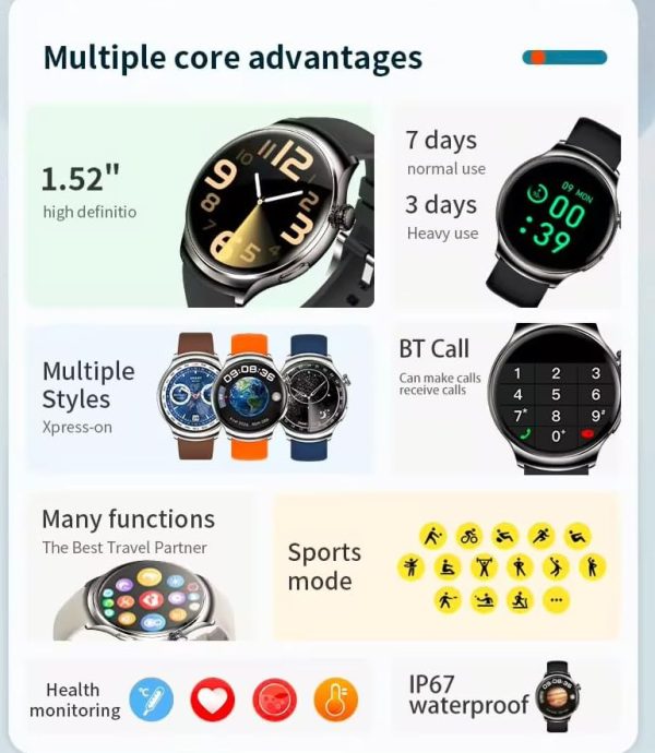 Smartwatch - Z93 PRO - 880815 - Black - Image 2