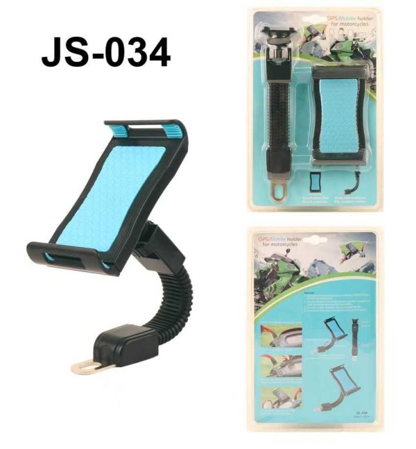 Βάση στήριξης smartphone ποδηλάτου/μοτοσυκλέτας - JS-034 - 812686 - Blue - Image 2
