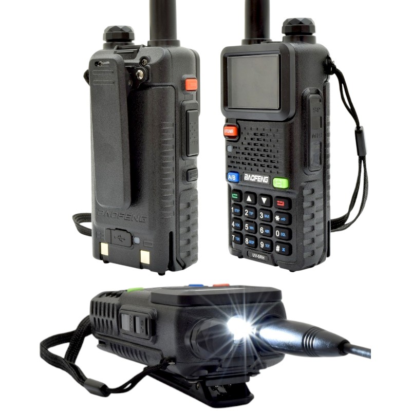 Φορητός πομποδέκτης UHF/VHF - UV5RH - Baofeng - 402055 Φορητός πομποδέκτης UHF/VHF - UV5RH - Baofeng - 402055