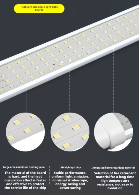 Μπάρα φωτισμού LED - Tube - 18W - 60cm - 6500K - A2-2 - 431880